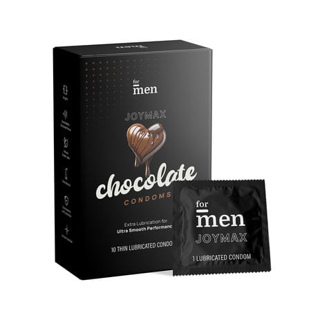 Formen Joymax Lubricated Chocolate Flavour Box Of 10 Condoms
