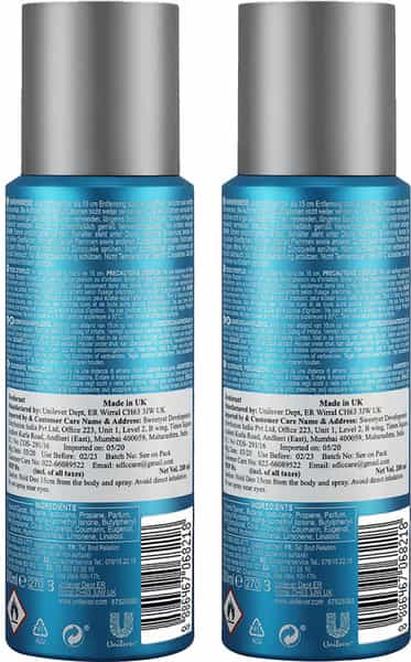 Brut Sport Style Deodorant Spray For Men Long-Lasting Fragrance 200 Ml (Pack Of 2)