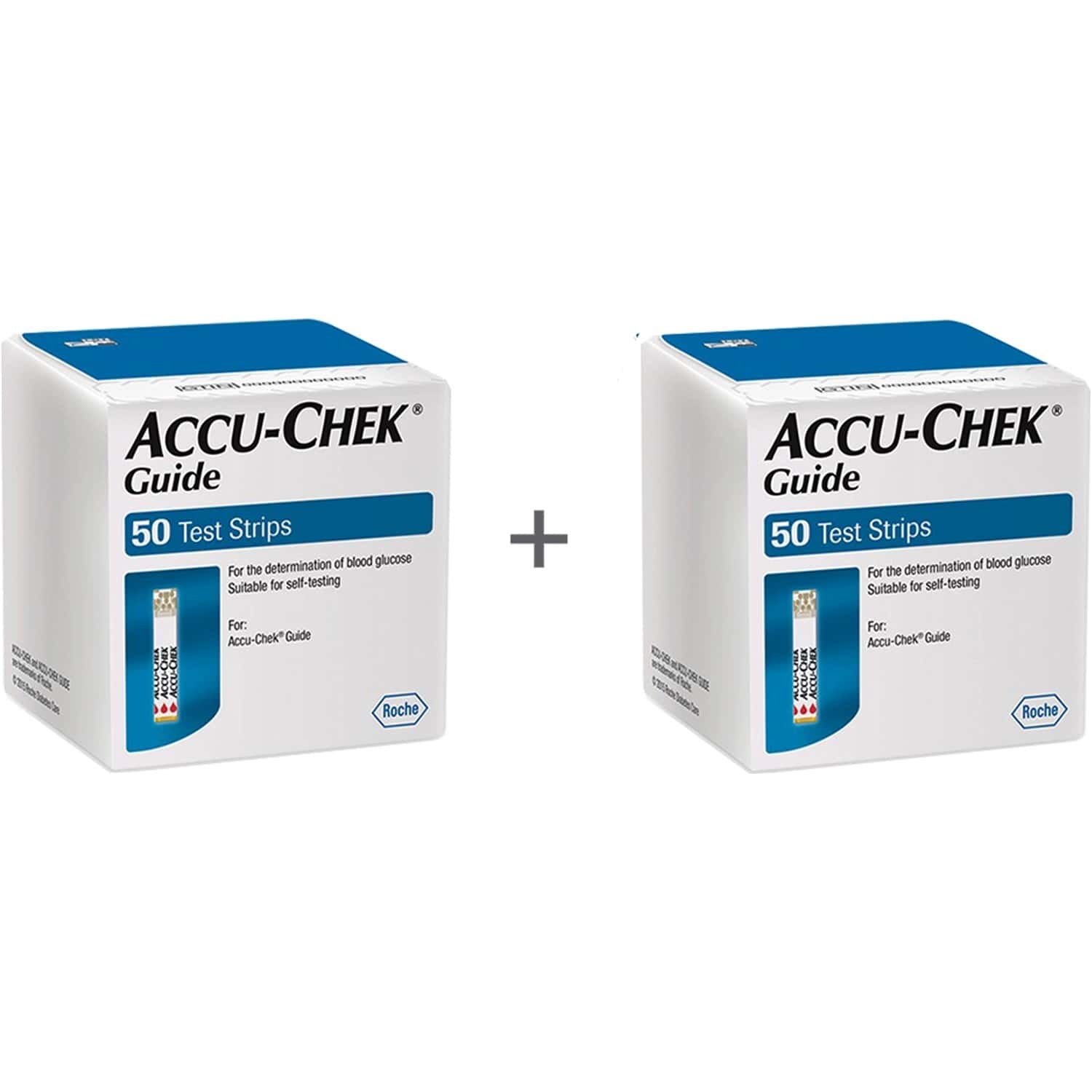 Accu-chek Guide 2 Packs Of 50 Strips