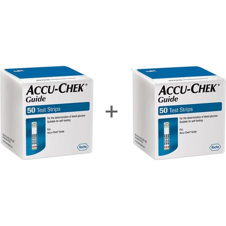 Accu-Chek Guide 2 Packs Of 50 Strips