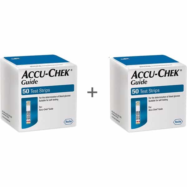 Accu-Chek Guide 2 Packs Of 50 Strips