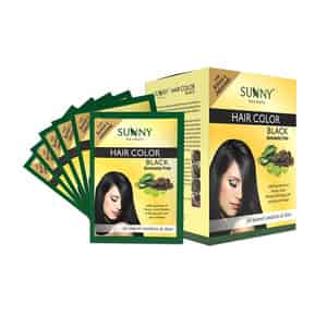 Sunny Herbals Hair Color Black Ammonia Free 20 Gm