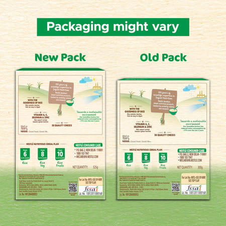 Nestle Nestum Infant Cereal (8 Months-24 Months) Rice Vegetable - 300 G