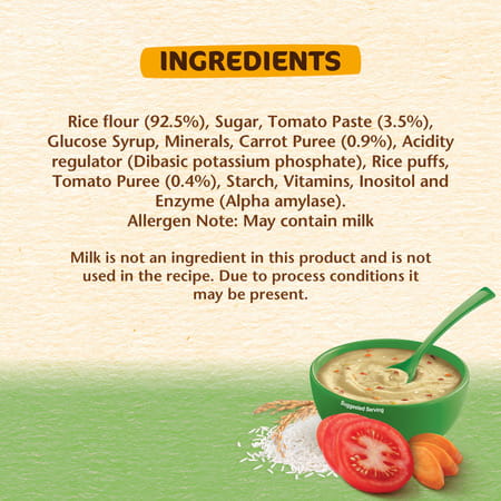 Nestle Nestum Infant Cereal (8 Months-24 Months) Rice Vegetable - 300 G