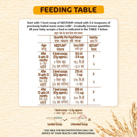 Nestle Nestum Infant Cereal (8 Months-24 Months) Rice Vegetable - 300 G