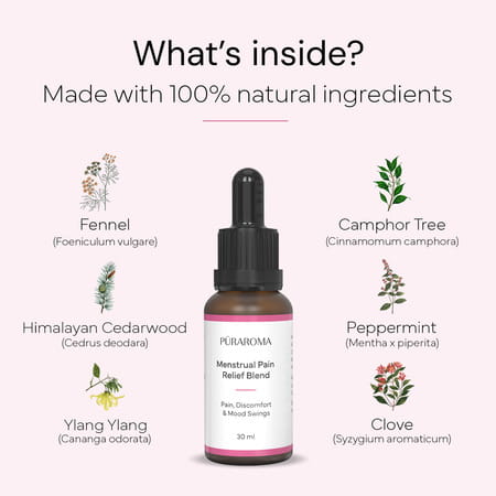Puraroma Menstrual Pain Relief Blend - 30 Ml
