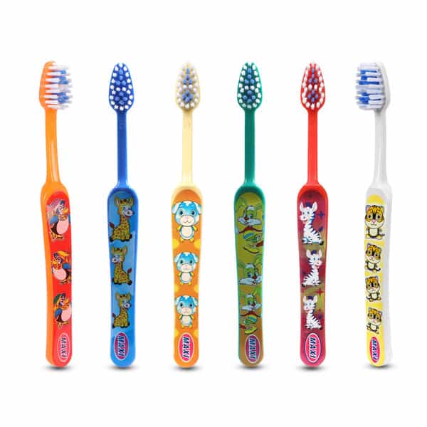Maxi Tomtom Junior Toothbrush (Pack Of 12)