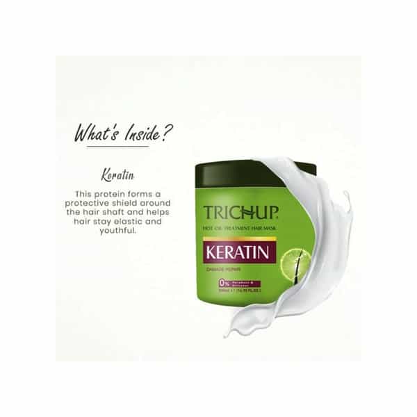 Trichup Keratin Hot Oil Treatment Hair Mask 500Ml