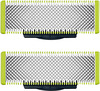 Philips Qp220/51 Oneblade Replaceable Blade Pack Including 2 Replaceable Blades (Lime)