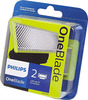 Philips Qp220/51 Oneblade Replaceable Blade Pack Including 2 Replaceable Blades (Lime)
