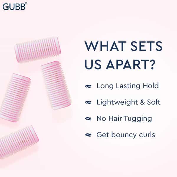Gubb Hair Rollers Medium Pack Of 2