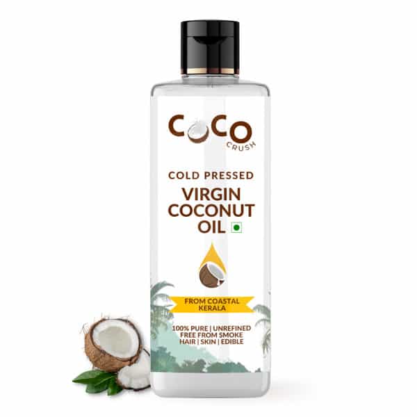 Coco Crush Cold Pressed Virgin Coconut Oil - 200Ml