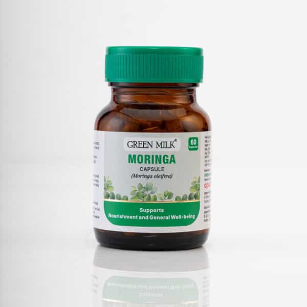Green Milk Concepts Green Milk Moringa | Energy | Vitality & Metabolic Support | 60 Capsules