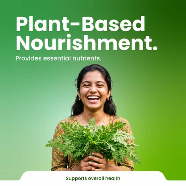 Green Milk Concepts Green Milk Moringa | Energy | Vitality & Metabolic Support | 60 Capsules