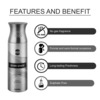 Ajmal Kuro Edp Spicy Perfume 90Ml For Men And Silver Shade Deodorant Citrus Woody Fragrance 200Ml