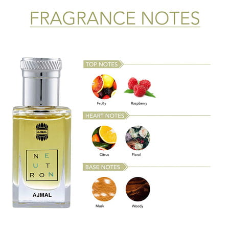 Ajmal Majmua Perfume Oil 10ml For Unisex And Shadow Deodorant Citrus 200ml For Men + 2 Parfum Free