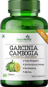 Simply Herbal Garcinia Cambogia Extract Weight Management Supplement 800 Mg - 60 Capsules