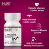 Inlife L-Arginine 1000Mg (60 Vegetarian Capsules) Per Serving Nitric Oxide Precursor