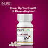 Inlife L-Arginine 1000Mg (60 Vegetarian Capsules) Per Serving Nitric Oxide Precursor