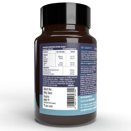 Hk Vitals Hairfall Solution Kit Stage 3 | Hair Multivitamin (60 Cap) | Hair Growth(30ml)