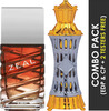 Ajmal Zeal Edp 100Ml Perfume For Men And Mizyaan Cp Oil Alcohol-Free Attar 14Ml For Unisex