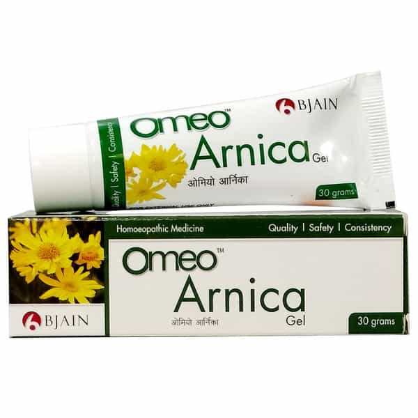 Bjain Arnica Gel 30G | Supports Pain Relief | Bruises & Swelling Reduction