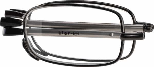 Klar Eye Folding Power Pocket Reading Glasses Men And Women Powers +0.75 To +3.50+1.50 Power Gun