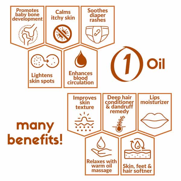 Cold Pressed Almond Oil For Baby Massage: Hair/Body/Face | Organic Gurbandi Almonds - 100Ml