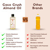 Cold Pressed Almond Oil For Baby Massage: Hair/Body/Face | Organic Gurbandi Almonds - 100ml