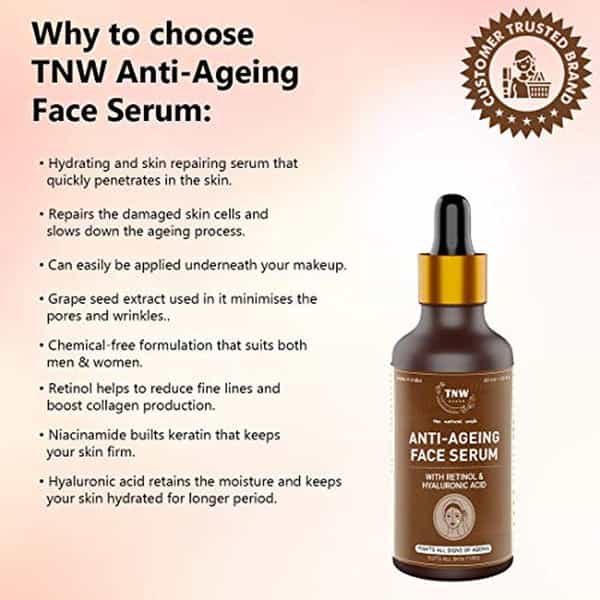Tnw The Natural Wash Anti Ageing Serum (30Ml) And Cucumber Toner (100Ml)