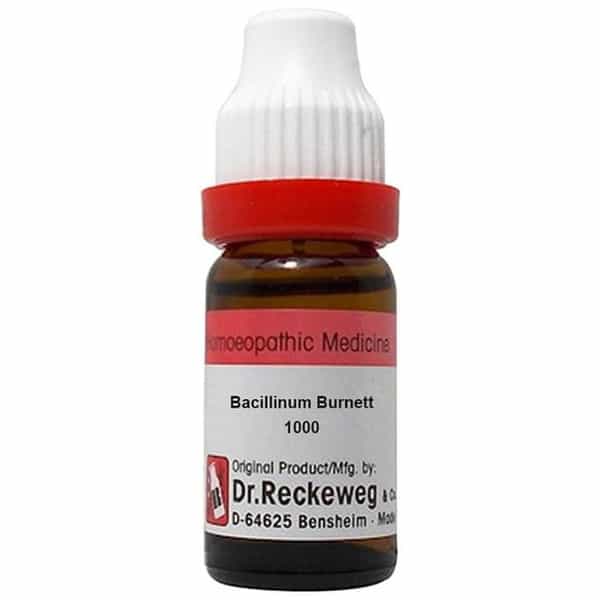 Dr. Reckeweg Bacillinum Burnett Dilution 1000 Ch 11 Ml