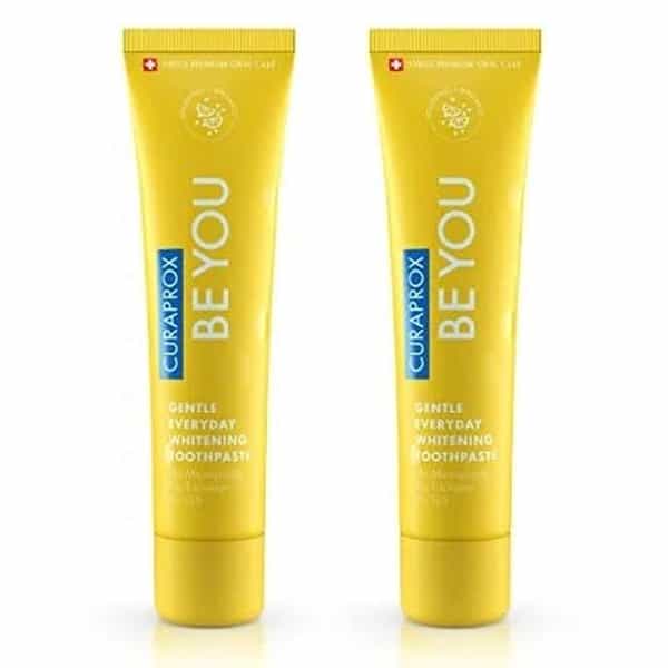 Curaprox Gentle Everyday Whitening Toothpaste (Grapefruit) 60Ml X Pack Of 2 Toothpaste