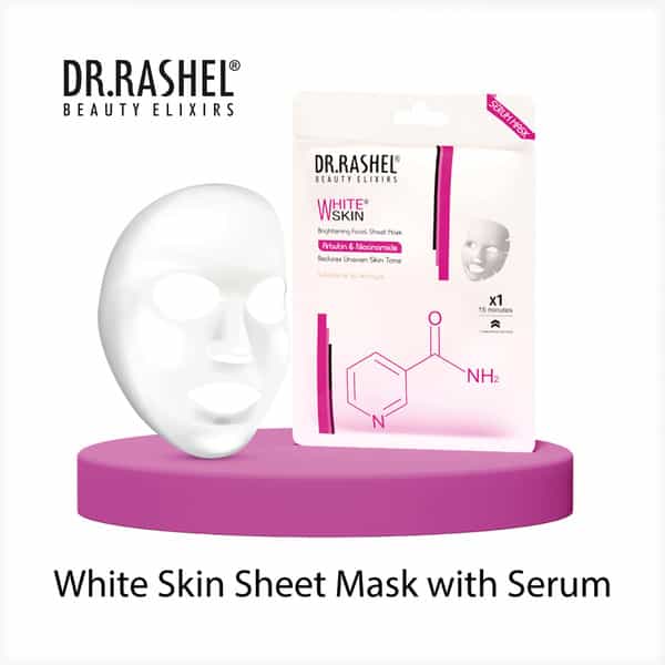 Dr Rashel White Skin Sheet Mask 2 Nos