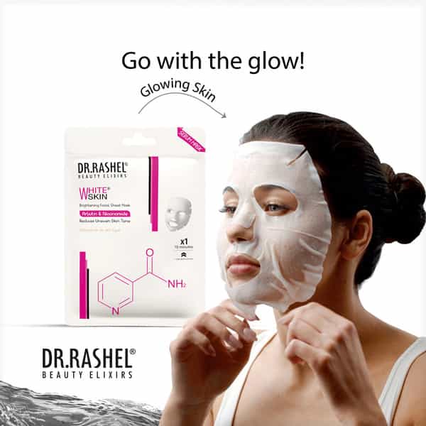 Dr Rashel White Skin Sheet Mask 2 Nos