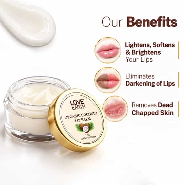 Love Earth Coconut Lip Balm