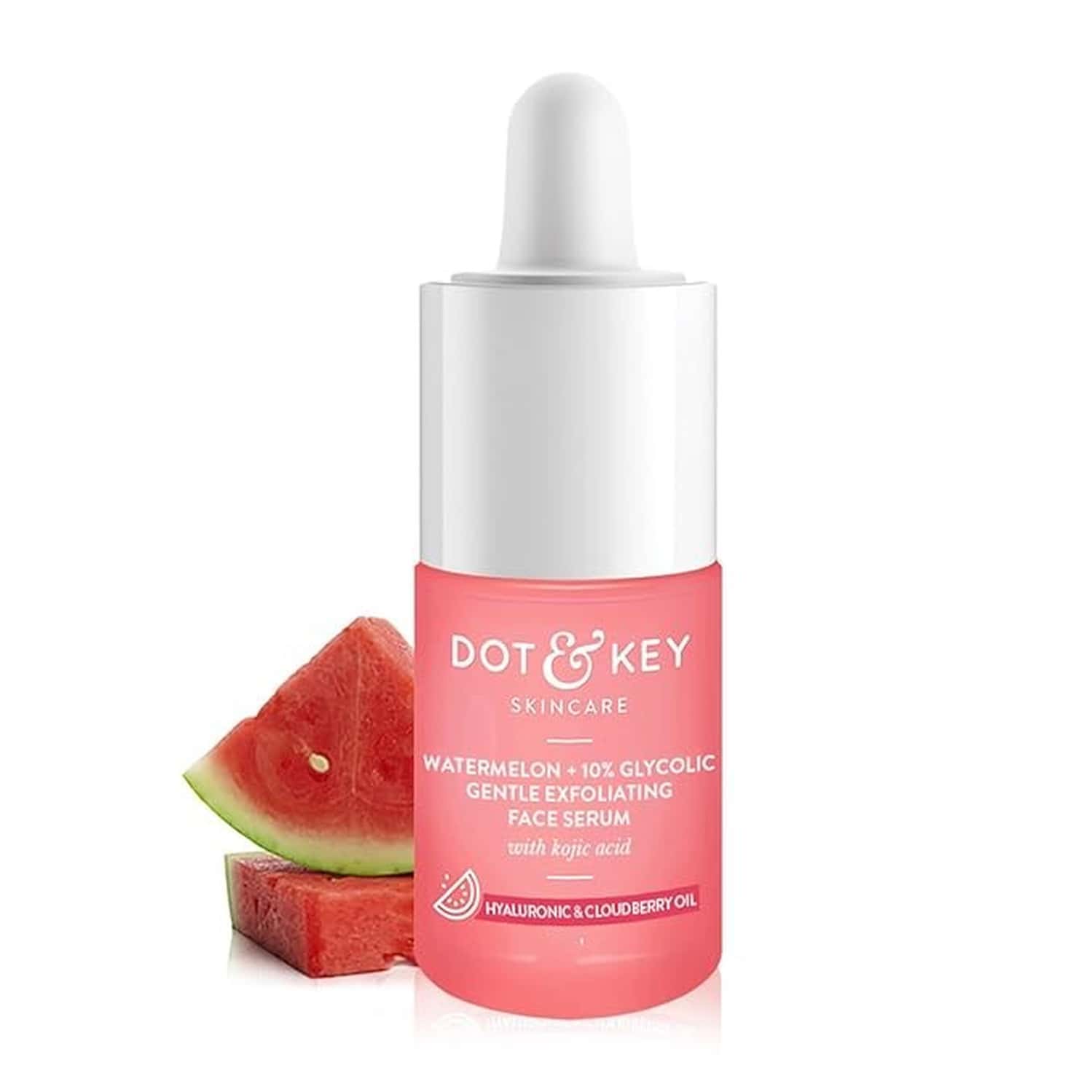 Dot & Key Watermelon 10% Glycolic Serum For Face Glowing | With Kojic | For Oily & Normal Skin 30ml