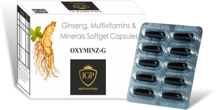 Oxyminz-G Multivitamin | Multimineral Capsules With Ginseng (60 Capsules)