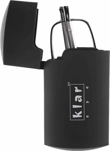 Klar Eye Folding Power Pocket Reading Glasses Men And Women Powers +0.75 To +3.50+2.50 Power Gun