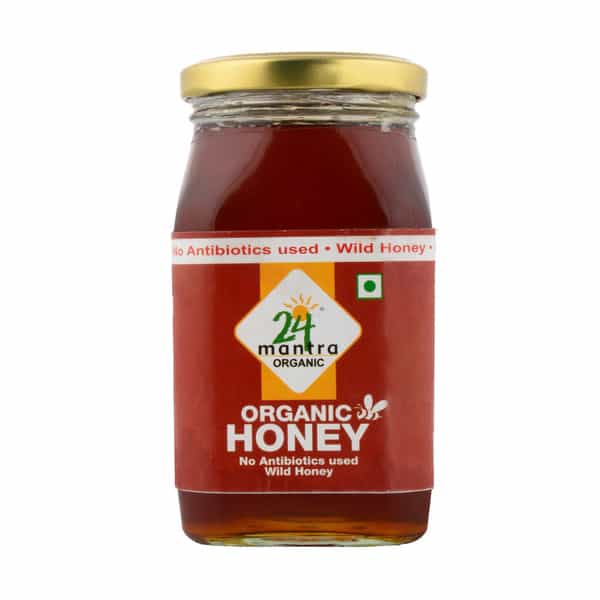 24 Mantra Organic_himalayan Multiflower Honey 500Gm | Pack Of 2
