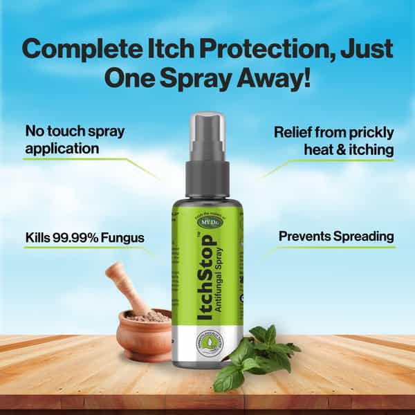 Itchstop Ayurvedic Antifungal Spray For Men & Women 35Ml Pack Of 1