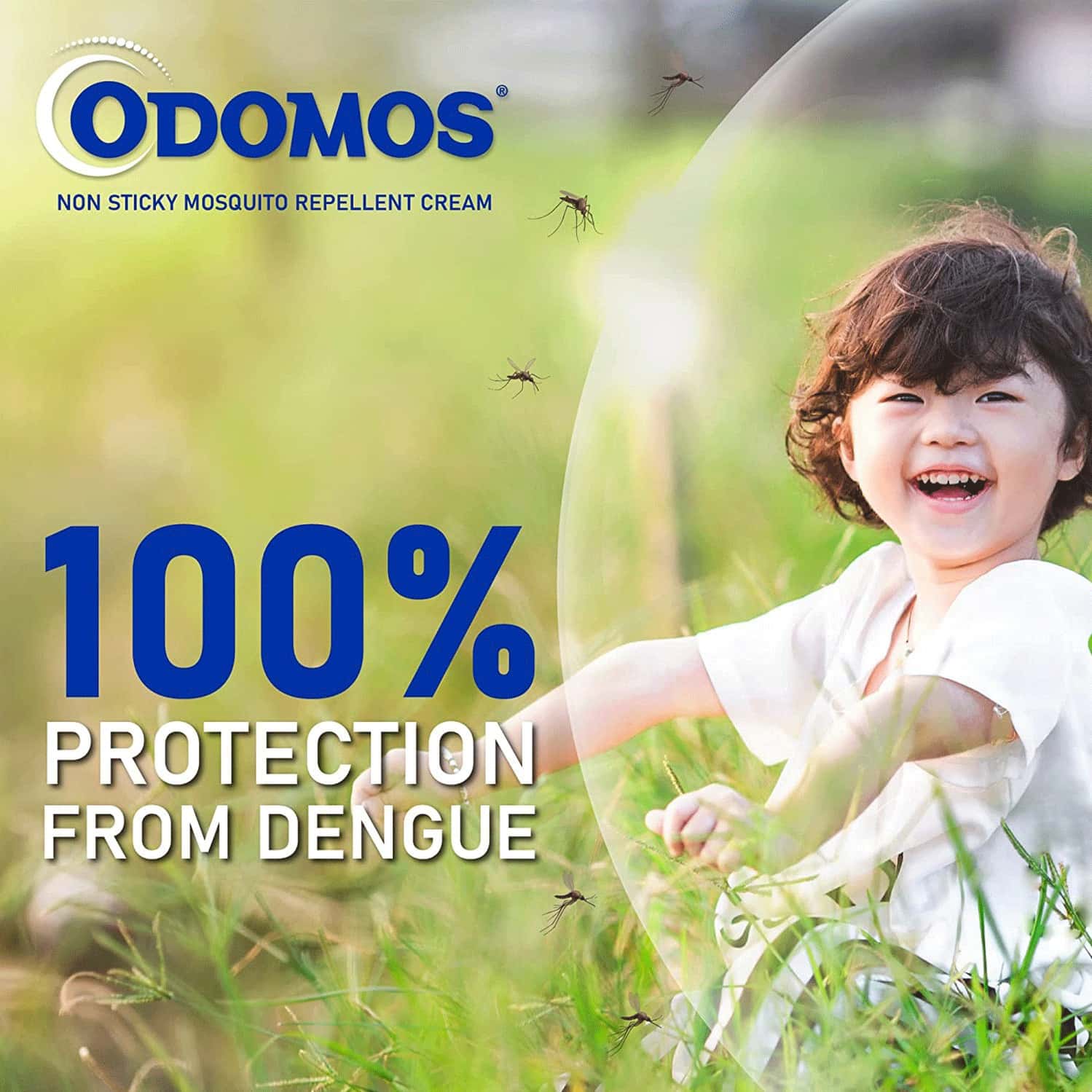 Buy DABUR ODOMOS NONSTICKY MOSQUITO REPELLENT CREAM WITH VITAMIN E