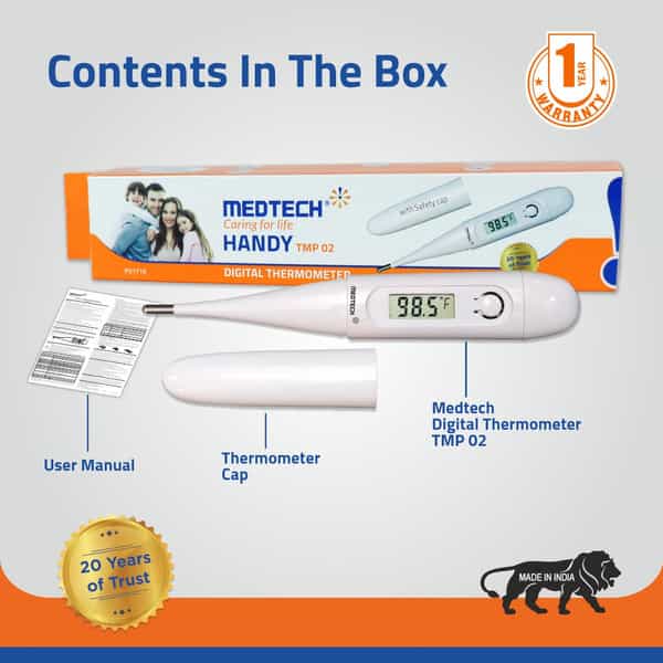 Medtech Digital Thermometer Tmp 02