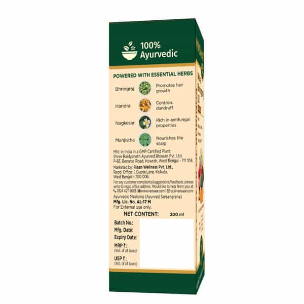 Vansaar Mahabhringraj Hair Oil With Comb Applicator For Hairfall Control Hair Oil - 200Ml