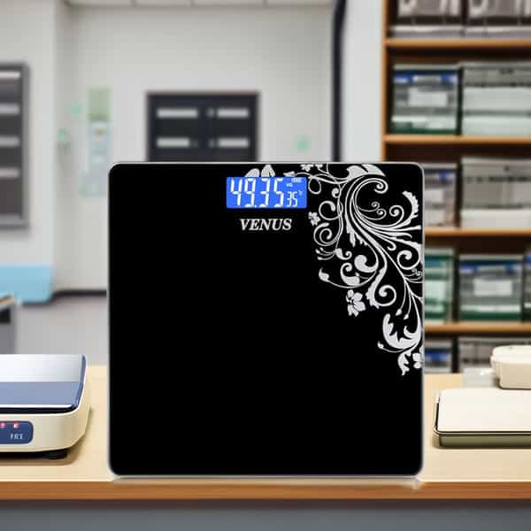Venus (India) Electronic Digital Personal Bathroom Weight Machine | Upto 180Kg | Eps-6399-New-Green
