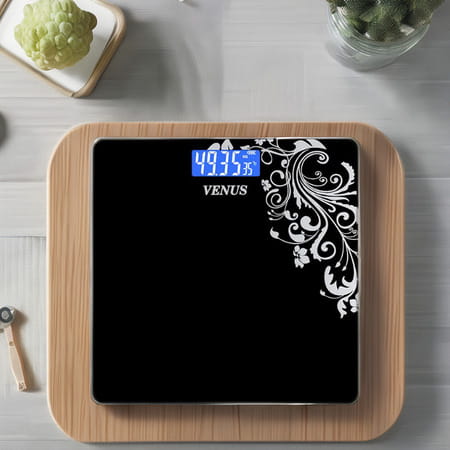 Venus (India) Electronic Digital Personal Bathroom Weight Machine | Upto 180kg | Eps-6399-New-Green