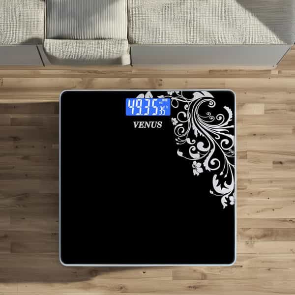 Venus (India) Electronic Digital Personal Bathroom Weight Machine | Upto 180Kg | Eps-6399-New-Green