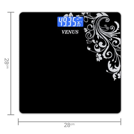 Venus (India) Electronic Digital Personal Bathroom Weight Machine | Upto 180kg | Eps-6399-New-Green