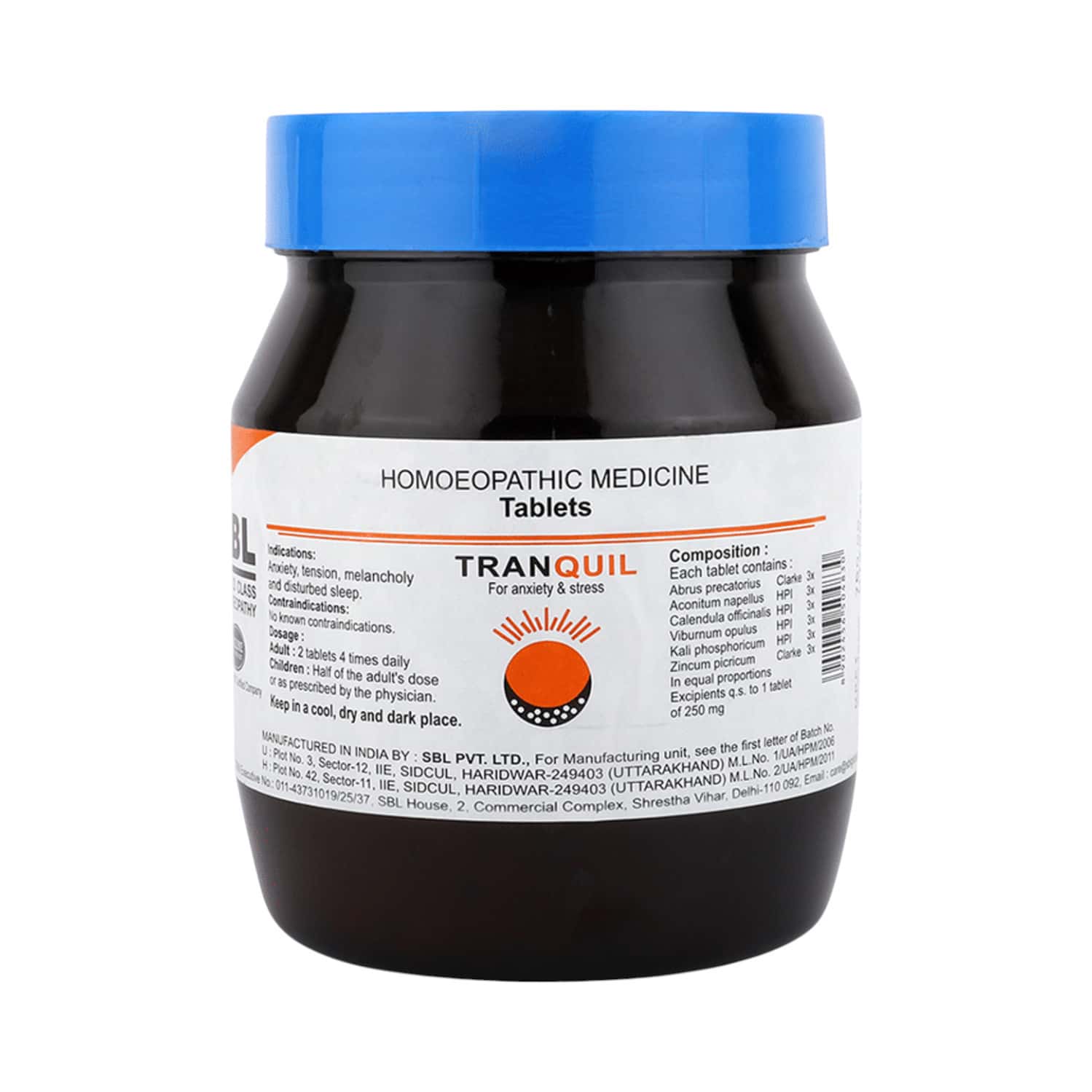 Sbl Tranquil Tablet 450 Gm