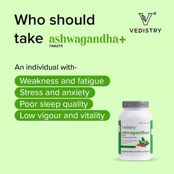Vedistry Ashwagandha+ Buy 2 Get 1 Free