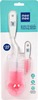Mee Mee Bottle & Nipple Cleaning Brush (Pink)
